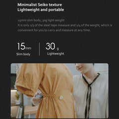 Regla electrónica digital portátil para medición de distancia