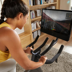 Bicicleta Velonix inteligente con pantalla interactiva