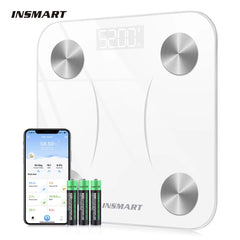 ⚡ Báscula Inteligente INSMART con APP y Análisis Corporal 15 Datos