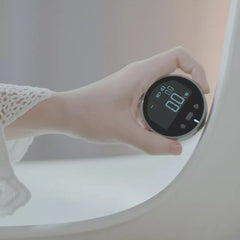 Regla electrónica digital portátil para medición de distancia