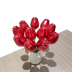 Caja Rosa Metálica para Joyería con Diseño Elegante