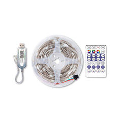 Luces RGB Navideñas con Control Bluetooth y Mando