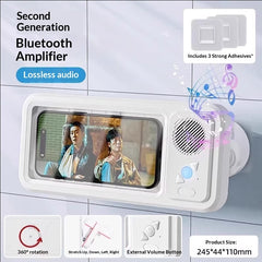 Soporte impermeable con altavoz Bluetooth hogar inteligente