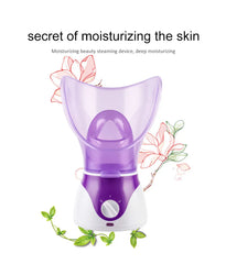 Vaporizador facial eléctrico para limpieza por vapor en casa