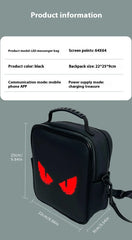 Mochila LED Cuadrada para Publicidad Móvil Exterior