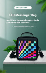 Mochila LED Cuadrada para Publicidad Móvil Exterior