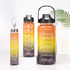 Set de 3 botellas deportivas para deportes al aire libre