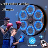 Máquina de Boxeo Musical con Luces RGB y Bluetooth