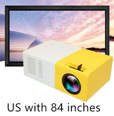 Mini Proyector LED Portátil HD 1080P Cine en Casa