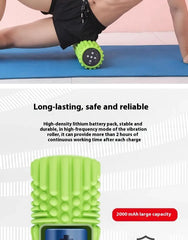 Rodillo vibratorio con altavoz fitness inteligente para yoga