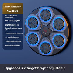 Máquina de Boxeo Musical con Luces RGB y Bluetooth