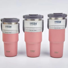 Taza térmica Tyeso de acero inoxidable 600 ml | Termo café y agua