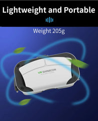 Gafas de Realidad Virtual SHINECON G12 para Smartphone