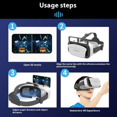 Gafas de Realidad Virtual SHINECON G12 para Smartphone
