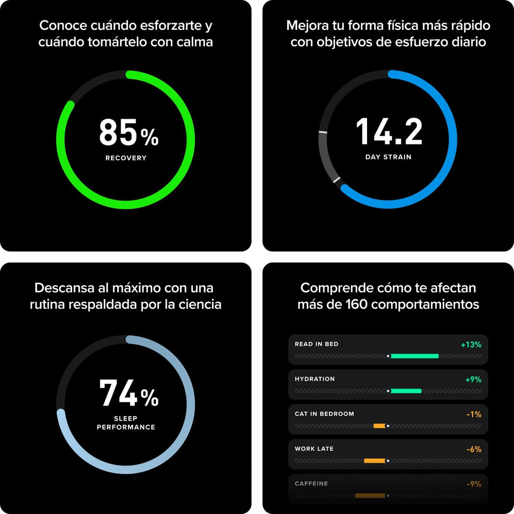 WHOOP One con suscripción de entrenamiento personalizado