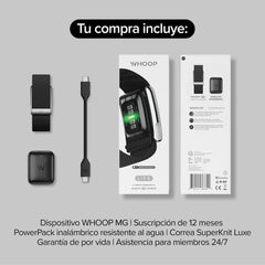 WHOOP One con suscripción de entrenamiento personalizado