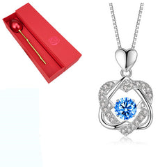 Caja Rosa Metálica para Joyería con Diseño Elegante