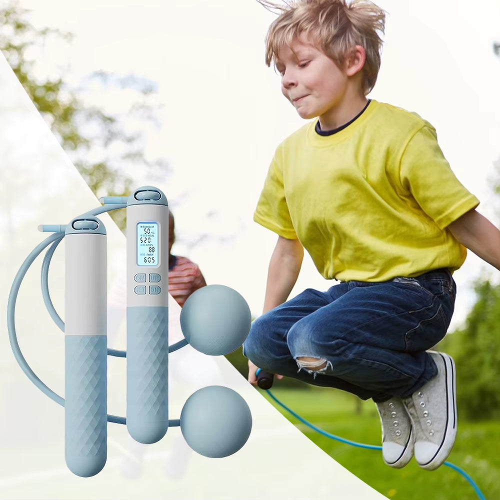 π₯ Soga de Saltar Inteligente con Bolas y Contador Digital