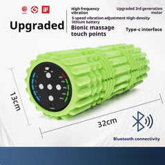 Rodillo vibratorio con altavoz fitness inteligente para yoga