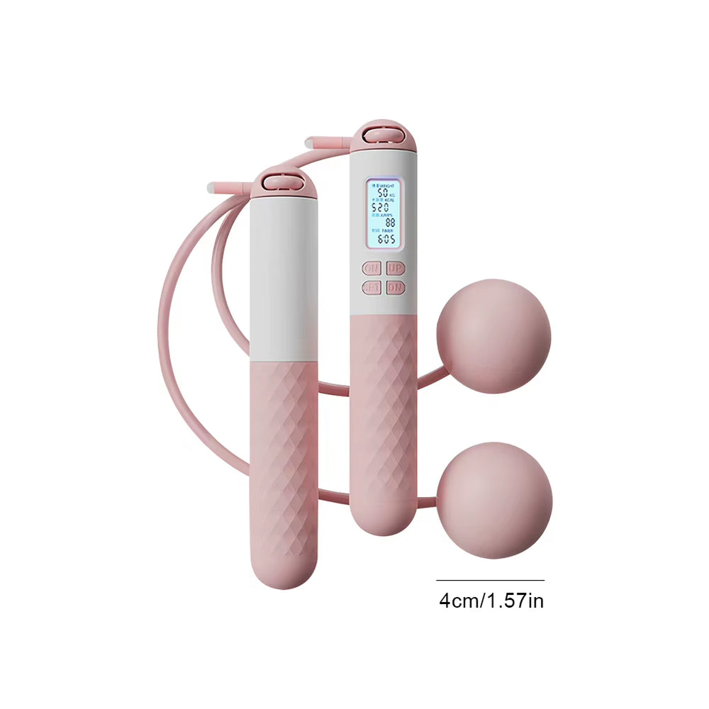 🔥 Soga de Saltar Inteligente con Bolas y Contador Digital