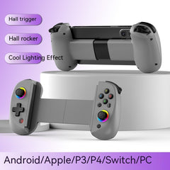 Gamepad Bluetooth extensible con gadgets tecnológicos para Android, iOS, Switch, PS y PC