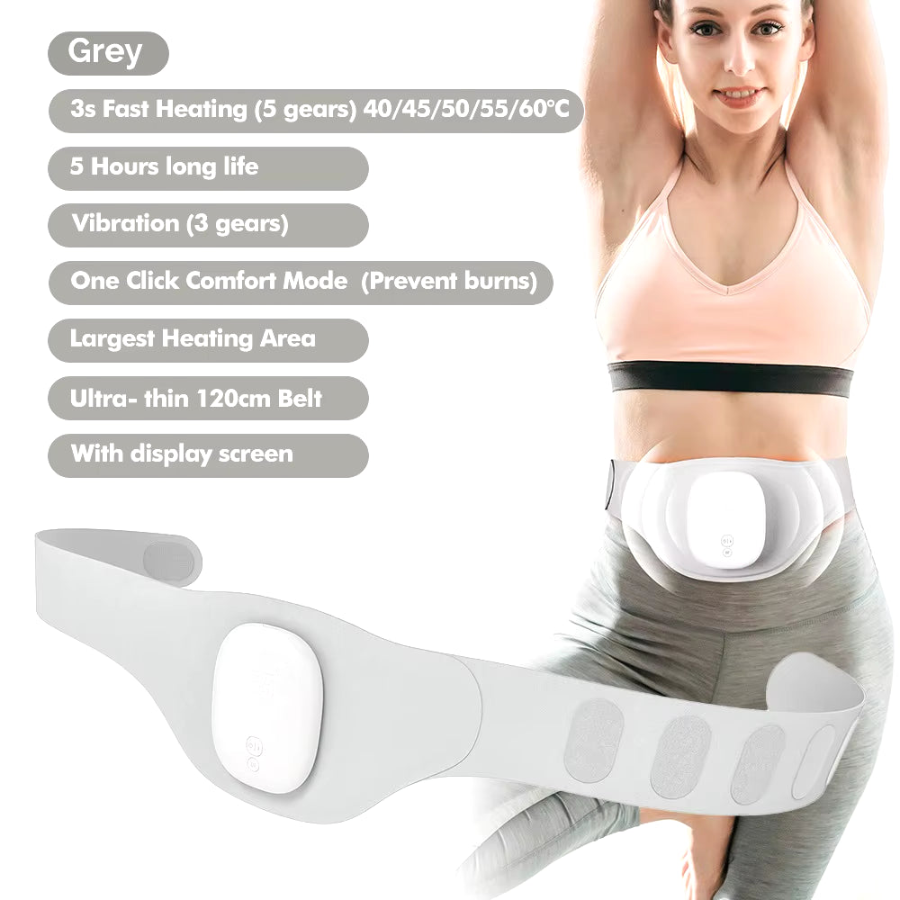 Cinturón térmico inteligente para alivio menstrual