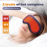 Máscara Ocular Eléctrica con Calor y Vibración 🌙