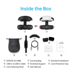 GOOVIS Art - AR Video Glasses