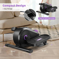 🚴 Mini Elíptica Portátil de Escritorio con Pedales y 8 Niveles