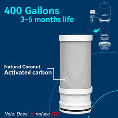 Filtro de agua ALTHY de acero inoxidable | Purificador para grifo 5 etapas