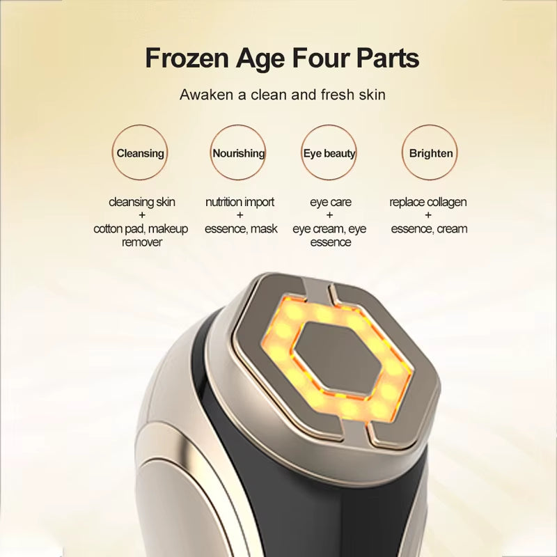 Dispositivo facial EMS y RF reafirmante antiedad