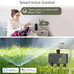 Temporizador inteligente de riego WiFi Diivoo Smart Life