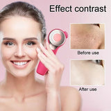Cepillo facial eléctrico sónico con vibración y carga inalámbrica