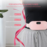 Cinturón térmico inteligente para alivio menstrual