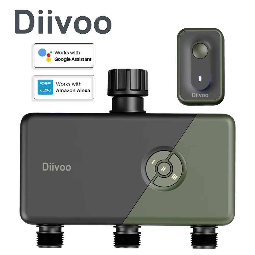Temporizador inteligente de riego WiFi Diivoo Smart Life
