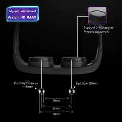 Gafas VR SHINECON AI08Pro IMAX 3D con WiFi y Bluetooth
