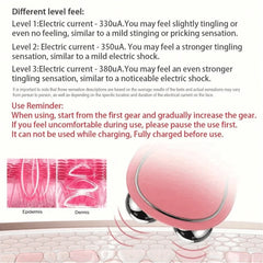 Dispositivo facial microcorriente recargable antiedad