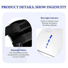 Masajeador inteligente de rodilla con calor y vibración