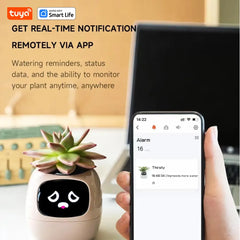 Macetero inteligente Ivy Tuya con sensores AI interactivos