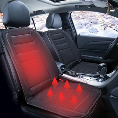 Cojín calefactable eléctrico para asiento de coche 12V