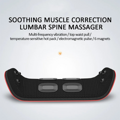 Masajeador lumbar con tracción inteligente y calor