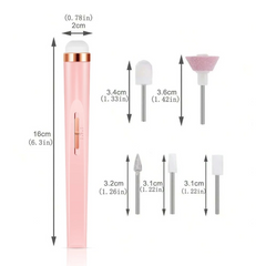 Lima eléctrica profesional manicura y pedicura cuidado corporal