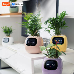 Macetero inteligente Ivy Tuya con sensores AI interactivos