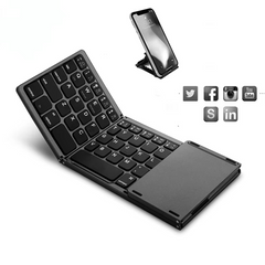 Teclado Bluetooth Plegable Inalámbrico Portátil 64 Teclas