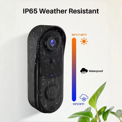 Timbre inteligente WiFi con videoportero visual a color