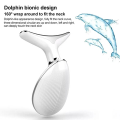 Masajeador térmico EMS para cuello con microcorriente LED