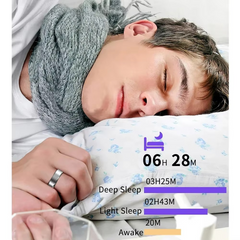 Anillo inteligente ESTG R5 con monitoreo de salud 3ATM