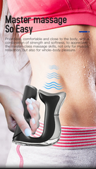 Masajeador Eléctrico Guasha con Calor y Vibración USB