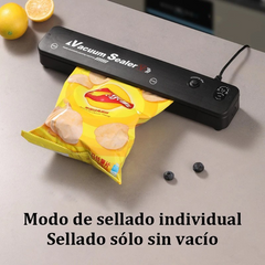 Envasadora al vacío eléctrica para conservación de alimentos