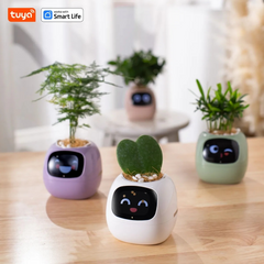 Macetero inteligente Ivy Tuya con sensores AI interactivos